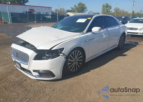 2017 Lincoln Continental Select z USA, uszkodzony, nr VIN 1LN6L9TK2H5618711